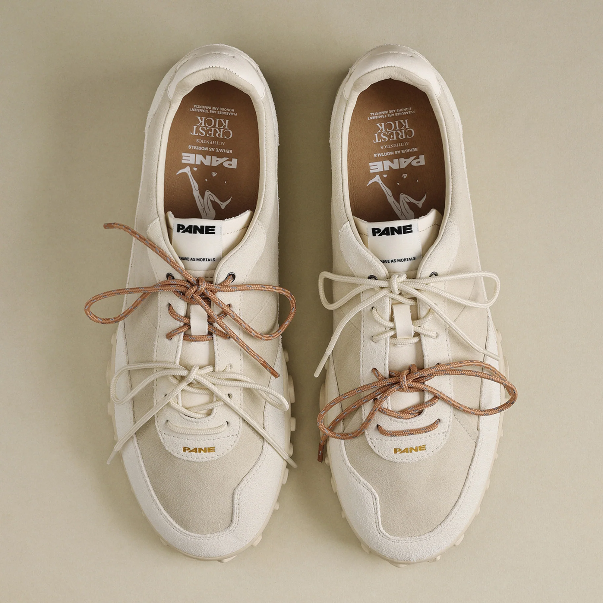 Pane Crest Kick Men’s Shoes – Whipped Cream - Image 3