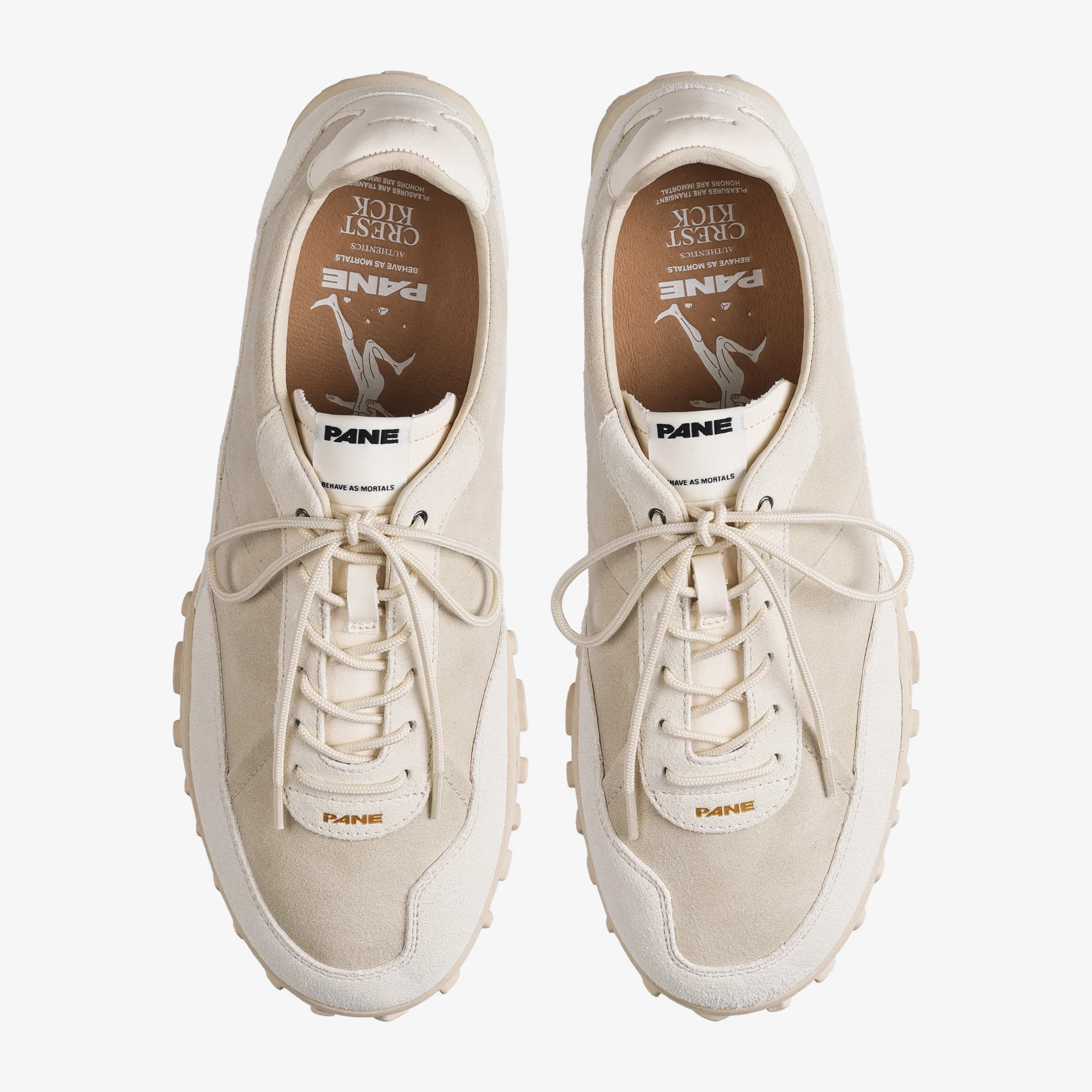 Pane Crest Kick Men’s Shoes – Whipped Cream - Image 4