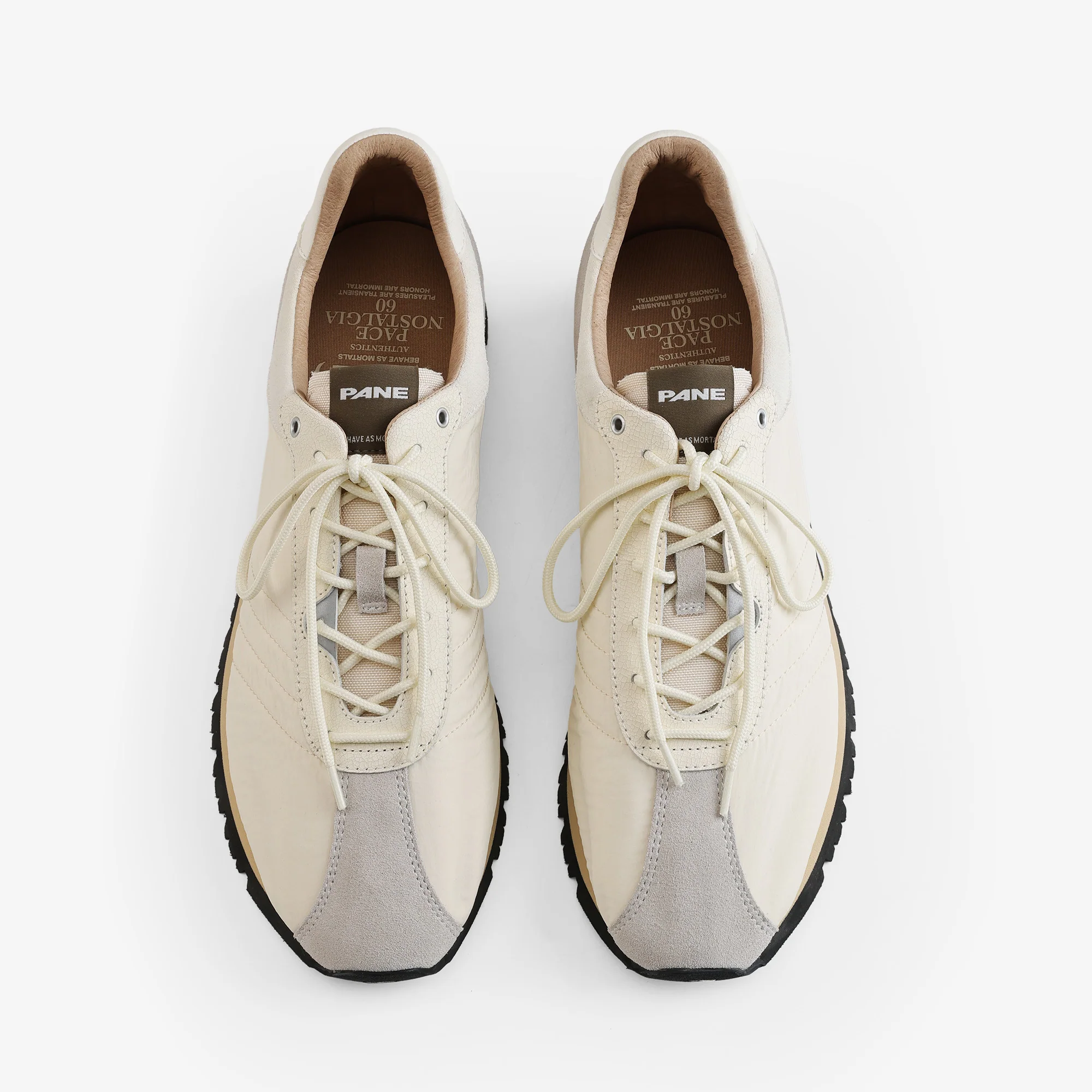 Pane Pace Nostalgia 60s Men’s Shoes – Cream the Band - Image 4