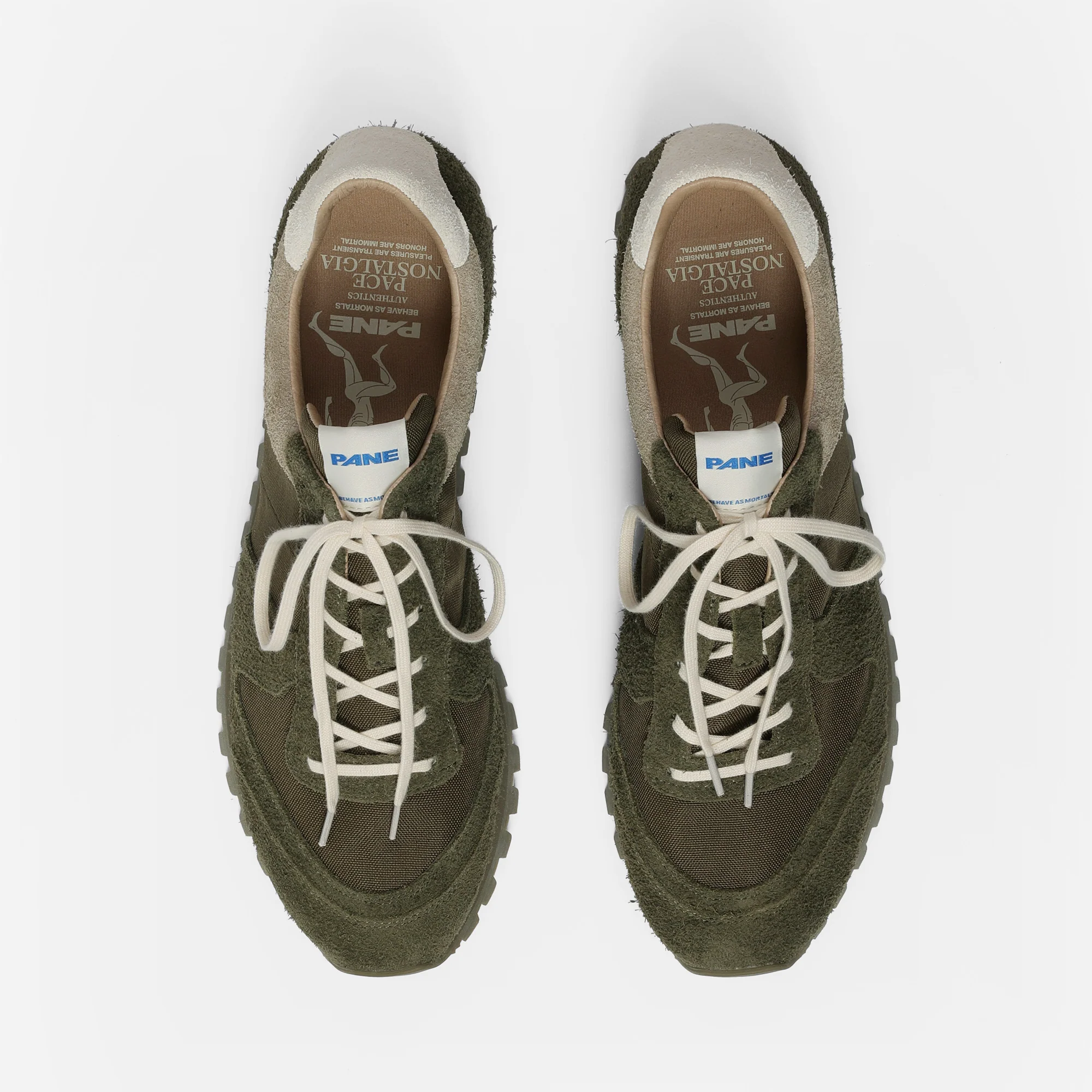 Pane Pace Nostalgia Men’s Shoes – Sea Moss - Image 4