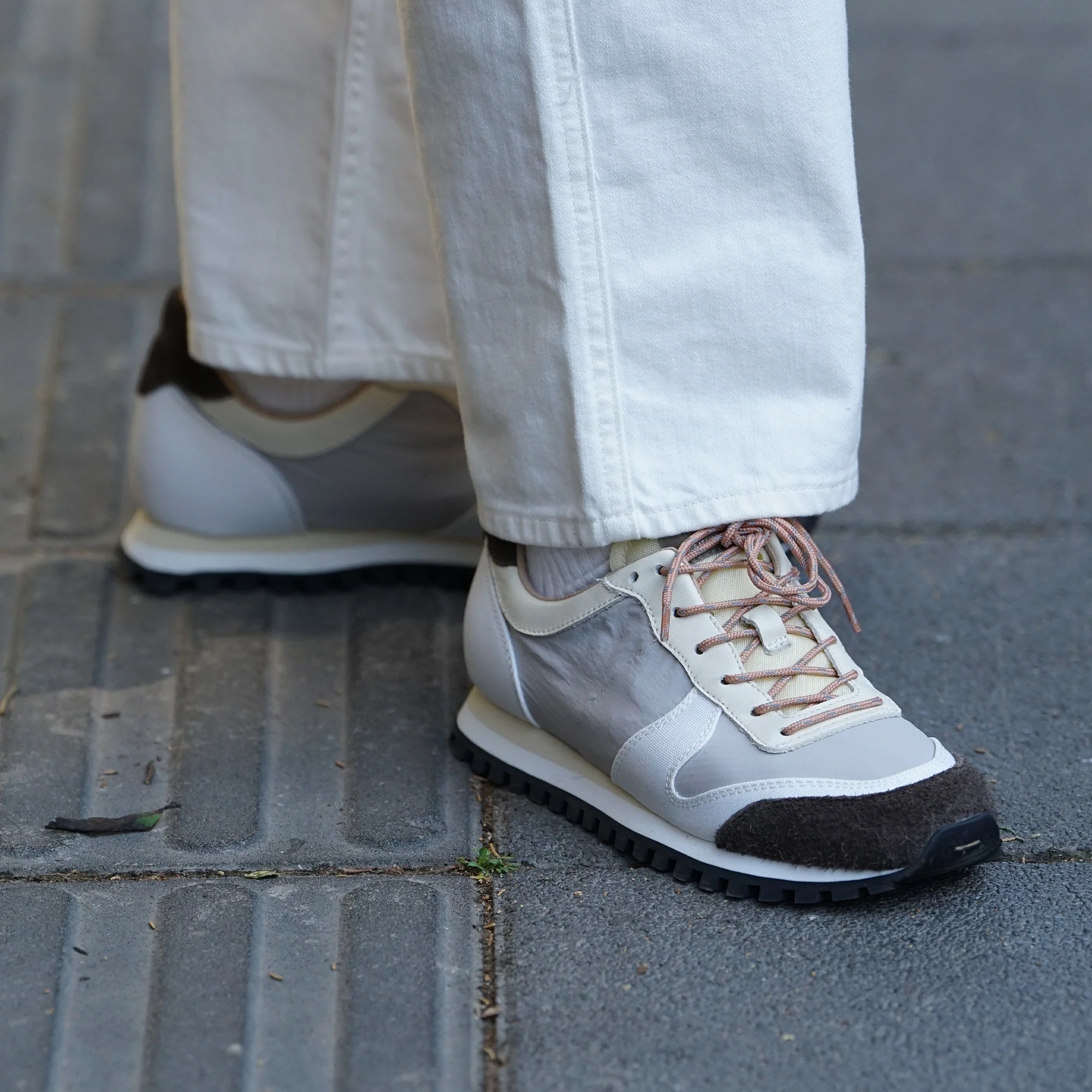 Pane Pace Nostalgia Men’s Shoes – Snow Gravel - Image 3